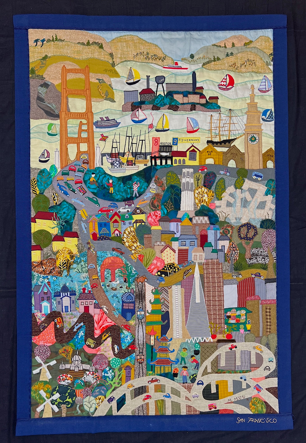 🙋‍♀️San Francisco Quilt