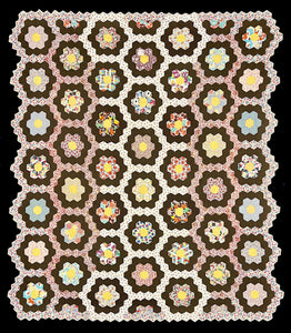 Grandmother's Flower Garden Quilt