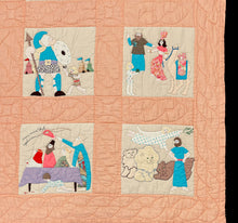Load image into Gallery viewer, Bible Scenes Crib Quilt
