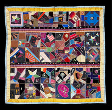 Load image into Gallery viewer, 1884 Crazy Quilt, Eastern Star
