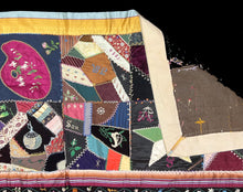 Load image into Gallery viewer, 1884 Crazy Quilt, Eastern Star

