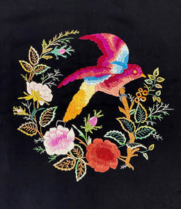 Victorian Embroidered Sampler Quilt