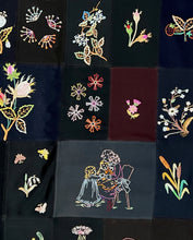 Load image into Gallery viewer, Victorian Embroidered Sampler Quilt
