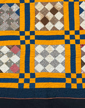 Load image into Gallery viewer, Nine Patch (variant) Quilt
