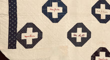 Load image into Gallery viewer, Indigo Friendship Quilt
