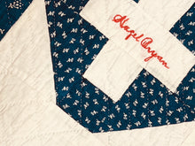 Load image into Gallery viewer, Indigo Friendship Quilt
