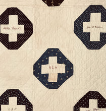 Load image into Gallery viewer, Indigo Friendship Quilt
