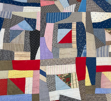 Load image into Gallery viewer, Cotton Crazy Quilt Top
