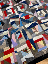 Load image into Gallery viewer, Cotton Crazy Quilt Top
