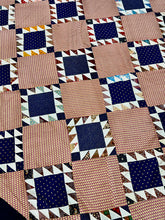 Load image into Gallery viewer, Sawtooth Square Quilt Top
