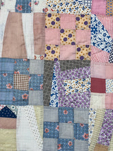 Load image into Gallery viewer, Improvisational Nine Patch Quilt
