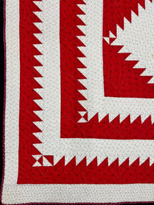 Sawtooth Square Quilt