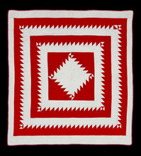 Load image into Gallery viewer, Sawtooth Square Quilt
