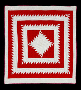 Sawtooth Square Quilt