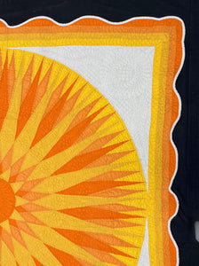 "Rising Sun" Quilt