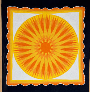 "Rising Sun" Quilt