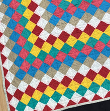 Load image into Gallery viewer, Trip Around the World Quilt
