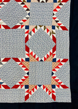 Load image into Gallery viewer, Feathered Star Quilt
