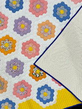 Load image into Gallery viewer, Grandmother&#39;s Flower Garden Quilt

