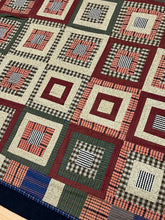 Load image into Gallery viewer, Log Cabin (variation) Quilt

