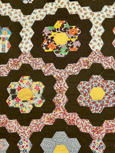 Grandmother's Flower Garden Quilt