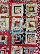 Load image into Gallery viewer, Log Cabin Crib Quilt
