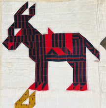 Load image into Gallery viewer, &quot;Giddap&quot;: A Very Democratic Donkey Quilt
