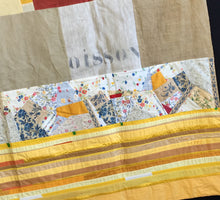 Load image into Gallery viewer, 1991  Improvisational  Quilt, "Des Moissons"

