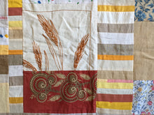 Load image into Gallery viewer, 1991  Improvisational  Quilt, "Des Moissons"
