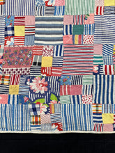 Load image into Gallery viewer, Nine Patch-Hourglass Quilt (Reversible)
