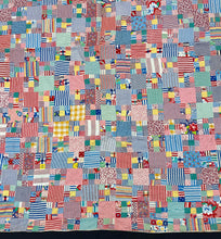 Load image into Gallery viewer, Nine Patch-Hourglass Quilt (Reversible)
