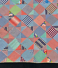 Load image into Gallery viewer, Nine Patch-Hourglass Quilt (Reversible)
