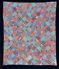 Load image into Gallery viewer, Nine Patch-Hourglass Quilt (Reversible)
