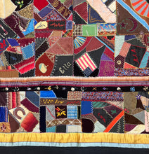 Load image into Gallery viewer, 1884 Crazy Quilt, Eastern Star
