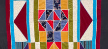 Load image into Gallery viewer, "Hopscotch" Velvet Quilt
