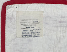 Load image into Gallery viewer, Flower Basket Crib Quilt
