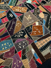 Load image into Gallery viewer, Folk Art Crazy Quilt Top
