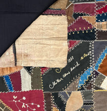 Load image into Gallery viewer, Folk Art Crazy Quilt Top
