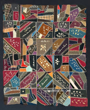 Load image into Gallery viewer, Folk Art Crazy Quilt Top
