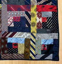 Load image into Gallery viewer, Log Cabin Quilt, Silk Ties
