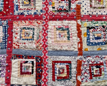 Load image into Gallery viewer, Log Cabin Crib Quilt
