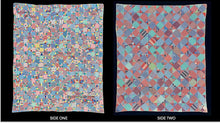 Load image into Gallery viewer, Nine Patch-Hourglass Quilt (Reversible)

