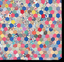 Load image into Gallery viewer, Honeycomb or Hexies Quilt
