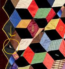 Load image into Gallery viewer, Tumbling Blocks Quilt
