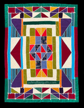 Load image into Gallery viewer, "Hopscotch" Velvet Quilt

