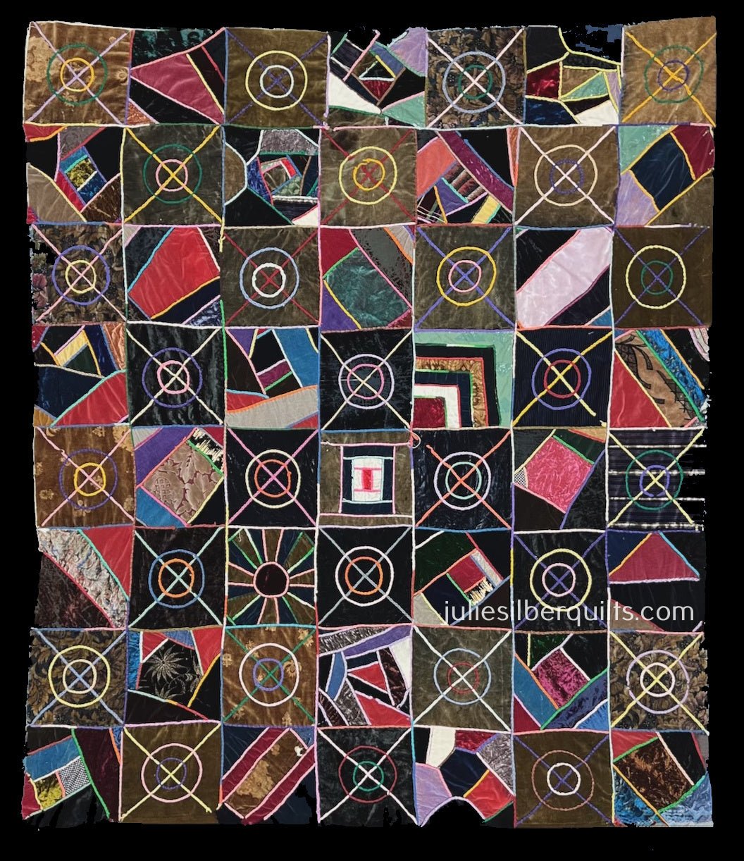 X's and O's Quilt Top