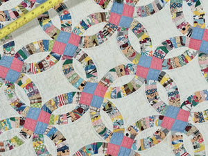 Double Wedding Ring Quilt Crib Quilt