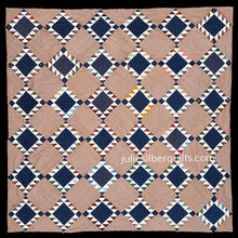 Load image into Gallery viewer, Sawtooth Square Quilt Top
