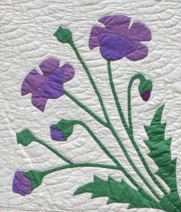 Poppies Quilt, Marie Webster design