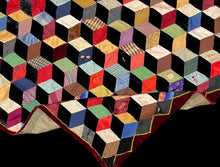 Load image into Gallery viewer, Tumbling Blocks Quilt
